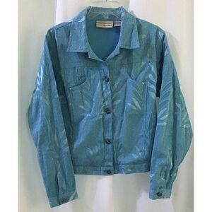 Carrie Allen Women’s Jacket Embroidered Embellished Size XL